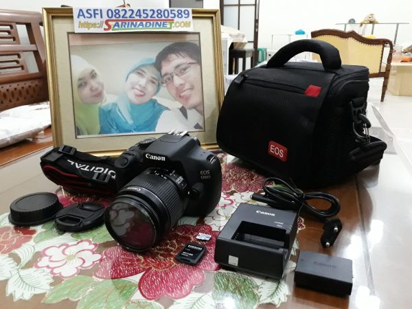 Canon EOS 1200D utk Pemula Msh Bgus Fisik 99% Mulus Doff SC 9rb an [SOLD-Out]