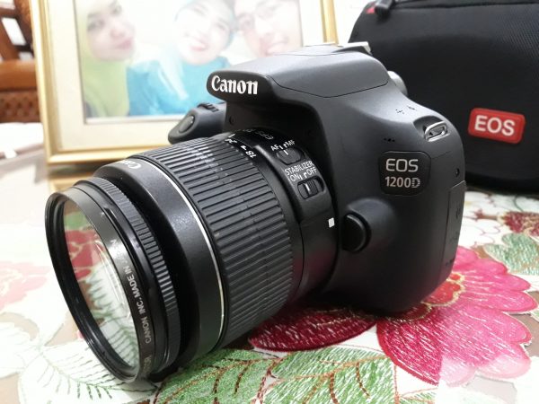 Canon EOS 1200D utk Pemula Msh Bgus Fisik 99% Mulus Doff SC 9rb an [SOLD-Out] - Image 3