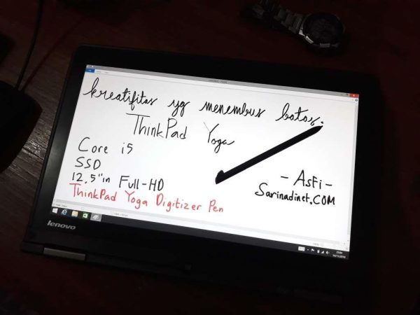 2in1 ThinkPad Yoga 260 i5 SkyLake SSD FULLHD S-Pen Batt5jam Win 10 Ori [SOLD-Out] - Image 13