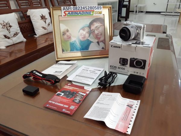 Canon EOS M100 Cocok utk Vlogger Mulus99% Gransi Resmi Datascrip Mei [SOLD-Out]