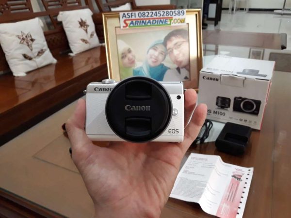 Canon EOS M100 Cocok utk Vlogger Mulus99% Gransi Resmi Datascrip Mei [SOLD-Out] - Image 2