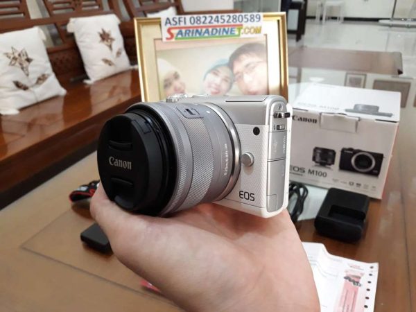 Canon EOS M100 Cocok utk Vlogger Mulus99% Gransi Resmi Datascrip Mei [SOLD-Out] - Image 3