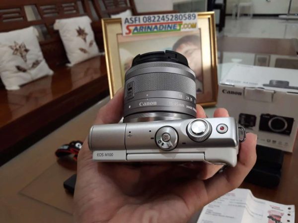 Canon EOS M100 Cocok utk Vlogger Mulus99% Gransi Resmi Datascrip Mei [SOLD-Out] - Image 4