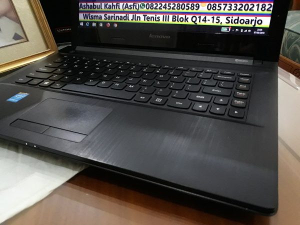 Lenovo G40-80 Core i3 Haswell Intel HD 4400 Ram 4GB DVD-RW Batrai 4Jam [SOLD-Out] - Image 2