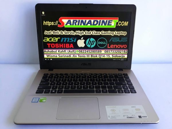 Asus A442UF i7 8thGen MX130 GDDR5 8GB Full-HD Mulus99%LikeNEW Win Ori Gransi2020 [SOLD-Out]