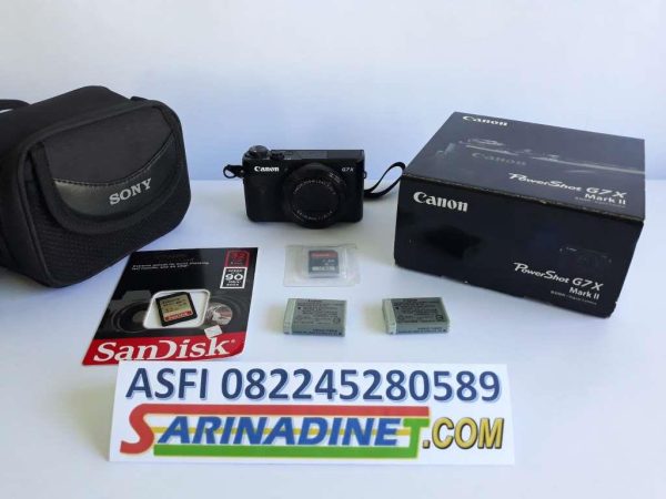 Canon G7X Mark II Mulus99%LikeNEW FullSet Gransi Resmi Februari 2020 [SOLD] - Image 3