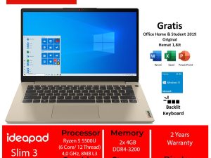 Lenovo IdeaPad Slim 3 14ALC6 Ryzen 5 5500U 8GB 512GB FHD IPS W10 OHS [SOLD Out]