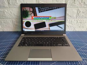 Toshiba R63 Core i5 5200U Ram 4GB SSD 128GB 13inch Batt 5 Jam W10 Pro [SOLD-Out]