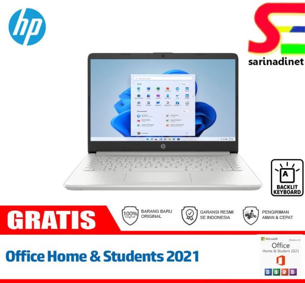 HP 14s-FQ0564AU AMD Athlon Gold 3150U Ram 4GB SSD 512GB Windows 11 [Sold-Out]